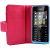 Nokia 301 - Δερμάτινη Θήκη Πορτοφόλι Ροζ (OEM) Nokia 301 - Δερμάτινη Θήκη Πορτοφόλι Ροζ (OEM)