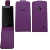 Nokia Lumia 520/525 Δερμάτινη Θήκη Flip Μωβ (OEM) Nokia Lumia 520/525 Δερμάτινη Θήκη Flip Μωβ (OEM)