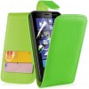 Nokia Lumia 620 Δερμάτινη Θήκη Flip Πράσινο NL620LFCG OEM