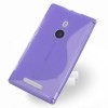 Nokia Lumia 925 Θήκη Σιλικόνης S-Line Μώβ OEM Nokia Lumia 925 Θήκη Σιλικόνης S-Line Μώβ OEM