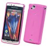 Pink Silicone Case pouch for Sony Ericsson Xperia Arc X12 / Arc S Pink Silicone Case pouch for Sony Ericsson Xperia Arc X12 / Arc S