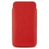 Red Real Cow Skin Pouch Large Red Real Cow Skin Pouch Large