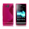 Θήκη σιλικόνης S-Line TPU Gel για Sony Xperia U Ροζ Θήκη σιλικόνης S-Line TPU Gel για Sony Xperia U Ροζ