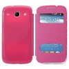 Samsung Galaxy Core i8260 / Core Duos i8262 S-View Flip θήκη με πίσω καπάκι μπαταρίας - Φούξια SGCI8260SVFCWBBCM OEM Samsung Galaxy Core i8260 / Core Duos i8262 S-View Flip θήκη με πίσω καπάκι μπαταρίας - Φούξια SGCI8260SVFCWBBCM OEM