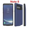 Black External Battery Charger Case For Samsung Galaxy Note 8 5500MAH Blue (OEM) Black External Battery Charger Case For Samsung Galaxy Note 8 5500MAH Blue (OEM)