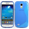 Samsung Galaxy S4 mini i9190 S-Line Silicone TPU Case - Blue Samsung Galaxy S4 mini i9190 S-Line Silicone TPU Case - Blue