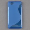 Sony Xperia M C1905 Gel TPU Θήκη S-Line Μπλέ OEM Sony Xperia M C1905 Gel TPU Θήκη S-Line Μπλέ OEM