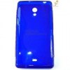Sony Xperia T Lt30p Silicone Case S-Line TPU - Blue Sony Xperia T Lt30p Silicone Case S-Line TPU - Blue