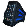 Sports Armband Case XL for large various phones Black / Blue Sports Armband Case XL for large various phones Black / Blue