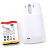 Extended Battery 3.8V 7500mAh with White Back Cover for LG G3 D855 (OEM) (BULK) Extended Battery 3.8V 7500mAh with White Back Cover for LG G3 D855 (OEM) (BULK)