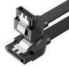 Ugreen 7-Pin SATA III male - 7-Pin SATA III male Angle (90°) Cable 0.5m Μαύρο (30797) Ugreen 7-Pin SATA III male - 7-Pin SATA III male Angle (90°) Cable 0.5m Μαύρο (30797)
