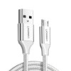 Ugreen Braided USB 2 to micro USB Cable Λευκό 1m (60151) Ugreen Braided USB 2 to micro USB Cable Λευκό 1m (60151)