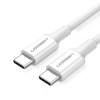 Ugreen US264 USB 2 Cable USB-C male - USB-C male Λευκό 2m (60520) Ugreen US264 USB 2 Cable USB-C male - USB-C male Λευκό 2m (60520)