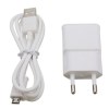 Φορτιστής πρίζας κινητού και καλώδιο USB 5V 2A άσπρος (BWOO) Φορτιστής πρίζας κινητού και καλώδιο USB 5V 2A άσπρος (BWOO)