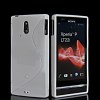 Xperia P LT22i Θήκη Σιλικόνης S-Line TPU Gel Λευκό Xperia P LT22i Θήκη Σιλικόνης S-Line TPU Gel Λευκό