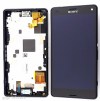 Sony Xperia Z3 Compact (D5803) Front cover with touchpad and lcd display black - Sony Sony Xperia Z3 Compact (D5803) Front cover with touchpad and lcd display black - Sony