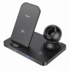 Hoco CW33 Ultra-Charge Wireless Charging Pad (15W, 2A) - Black (Qi Pad) (3-Device) (CW33) Hoco CW33 Ultra-Charge Wireless Charging Pad (15W, 2A) - Black (Qi Pad) (3-Device) (CW33)