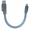 Καλώδιο Βραχίονας USB 2 A αρσενικό σε micro USB Β αρσενικό 20cm για Συσκευές Android Μαύρο FLXC-AND-BLK (OEM) Καλώδιο Βραχίονας USB 2 A αρσενικό σε micro USB Β αρσενικό 20cm για Συσκευές Android Μαύρο FLXC-AND-BLK (OEM)