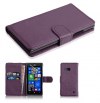 Nokia Lumia 730/735 Δερμάτινη Θήκη Πορτοφόλι Μώβ (OEM) Nokia Lumia 730/735 Δερμάτινη Θήκη Πορτοφόλι Μώβ (OEM)