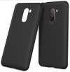 TPU Luxury Back Cover Case Anti-Fingerprint Fundas for Xiaomi Pocophone F1 Black TPU Luxury Back Cover Case Anti-Fingerprint Fundas for Xiaomi Pocophone F1 Black
