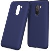 TPU Luxury Back Cover Case Anti-Fingerprint Fundas for Xiaomi Pocophone F1 Dark Blue TPU Luxury Back Cover Case Anti-Fingerprint Fundas for Xiaomi Pocophone F1 Dark Blue
