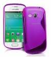 Θήκη TPU Gel S-Line για Samsung Galaxy Fame Lite S6790 Μώβ (OEM)