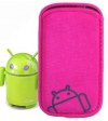 Pink Case Phone Sleeve Pouch Jacket for Android Mobile Phones Pink Case Phone Sleeve Pouch Jacket for Android Mobile Phones