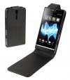 Sony Xperia S Lt26i Δερμάτινη Θήκη Flip Μαύρο Sony Xperia S Lt26i Δερμάτινη Θήκη Flip Μαύρο