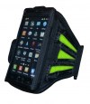 Sports Armband Case XL for large various phones Black / Green Sports Armband Case XL for large various phones Black / Green