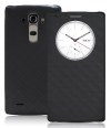 LG G4 (H815) - Δερμάτινη Stand θήκη Με Παραθυράκι Και Πίσω Κάλυμμα Σιλικόνης Μαύρη Με Τρισδιάστατη υφή (OEM) LG G4 (H815) - Δερμάτινη Stand θήκη Με Παραθυράκι Και Πίσω Κάλυμμα Σιλικόνης Μαύρη Με Τρισδιάστατη υφή (OEM)