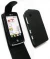 LG GS290 Cookie Fresh Leather Flip Case Black OEM LG GS290 Cookie Fresh Leather Flip Case Black OEM