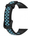 Λουράκι Smartwatch για Huawei Band 6 / Honor Band 6 Σιλικόνη Μαύρο / Μπλε