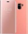 Θήκη Clear View για Samsung Galaxy J6 Plus ΡΟΖ (OEM) Θήκη Clear View για Samsung Galaxy J6 Plus ΡΟΖ (OEM)