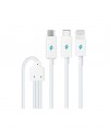 Καλώδιο φόρτισης Minicable to Lightning / Type-C / micro USB 1m Καλώδιο φόρτισης Minicable to Lightning / Type-C / micro USB 1m