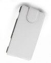 Sony Xperia L Leather Flip Case White Sony Xperia L Leather Flip Case White