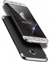 Θήκη Bakeey™ Full Plate 360° για Galaxy S6 Ασημί/Μαύρο Θήκη Bakeey™ Full Plate 360° για Galaxy S6 Ασημί/Μαύρο