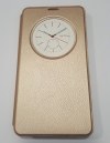 SAMSUNG NOTE 4 WALLET WITH ACTIVE CLOCK GOLD SAMSUNG NOTE 4 WALLET WITH ACTIVE CLOCK GOLD