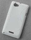 Sony Xperia L θήκη σιλικόνης TPU - άσπρη Sony Xperia L θήκη σιλικόνης TPU - άσπρη