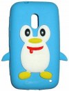 Nokia Lumia 620 - Θήκη Σιλικόνης Πιγκουίνος Γαλάζιο (OEM) Nokia Lumia 620 - Θήκη Σιλικόνης Πιγκουίνος Γαλάζιο (OEM)