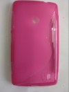 Nokia Lumia 520/525 Θήκη Σιλικόνης TPU S-Line Ροζ (OEM) Nokia Lumia 520/525 Θήκη Σιλικόνης TPU S-Line Ροζ (OEM)