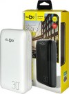 KLGO KP-88 Power Bank 30000mAh with USB-A Port White KLGO KP-88 Power Bank 30000mAh with USB-A Port White