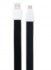Remax Πλατύ Καλώδιο Fast Δεδομένων/Φόρτισης USB 2 αρσ. σε micro USB B αρσ. για Android Κινητά/Tablets 1m Μαύρο Remax Πλατύ Καλώδιο Fast Δεδομένων/Φόρτισης USB 2 αρσ. σε micro USB B αρσ. για Android Κινητά/Tablets 1m Μαύρο