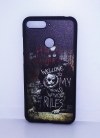 Huawei Y6 2018 Back Cover Case-Joker Black (oem) Huawei Y6 2018 Back Cover Case-Joker Black (oem)