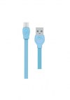 Καλώδιο φόρτισης πλακέ Charging Cable WK TYPE-C 1m Fast 1000 WDC-023 - Γαλάζιο Καλώδιο φόρτισης πλακέ Charging Cable WK TYPE-C 1m Fast 1000 WDC-023 - Γαλάζιο