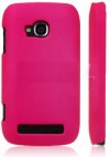 Nokia Lumia 710 Pink hybrid rubber skin back case (OEM) Nokia Lumia 710 Pink hybrid rubber skin back case (OEM)