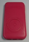 Σκληρή Θήκη Πίσω Κάλυμμα Elastic Universal Με Stand για Smartphones 5.5 έως 6 ίντσες Φούξια (OEM)