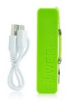 Blun Portable Battery Charge Power Bank USB 2600mAh Green Blun Portable Battery Charge Power Bank USB 2600mAh Green