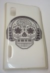 LG Optimus L5 E610 / E612 - Θήκη Σιλικόνης TPU Gel Σχέδιο Νεκροκεφαλής Λευκό (ΟΕΜ) LG Optimus L5 E610 / E612 - Θήκη Σιλικόνης TPU Gel Σχέδιο Νεκροκεφαλής Λευκό (ΟΕΜ)