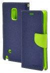 Samsung Galaxy Note Edge N915F - Book Goospery Fancy Diary Case (Dark Blue) (Lime) (Mercury) Samsung Galaxy Note Edge N915F - Book Goospery Fancy Diary Case (Dark Blue) (Lime) (Mercury)