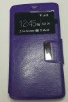 ZTE Blade V220 Leather Case with Window & Silicone Back Cover (Purple) (OEM) ZTE Blade V220 Leather Case with Window & Silicone Back Cover (Purple) (OEM)